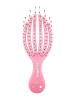 Solomeya Расческа для сухих и влажных волос мини Розовый  Осьминог/   Detangling octopus brush for dry hair and wet hair mini Pink, 1 шт